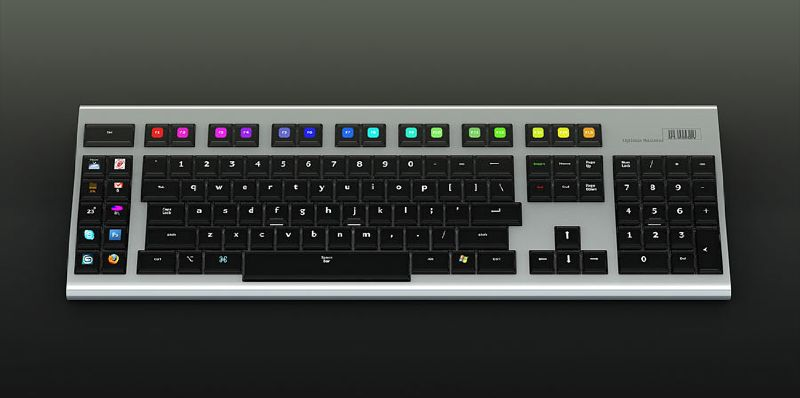 Illustration for article titled Art.Lebedev Releases Pics of Newly-Named Optimus Maximus Vaporware Keyboard